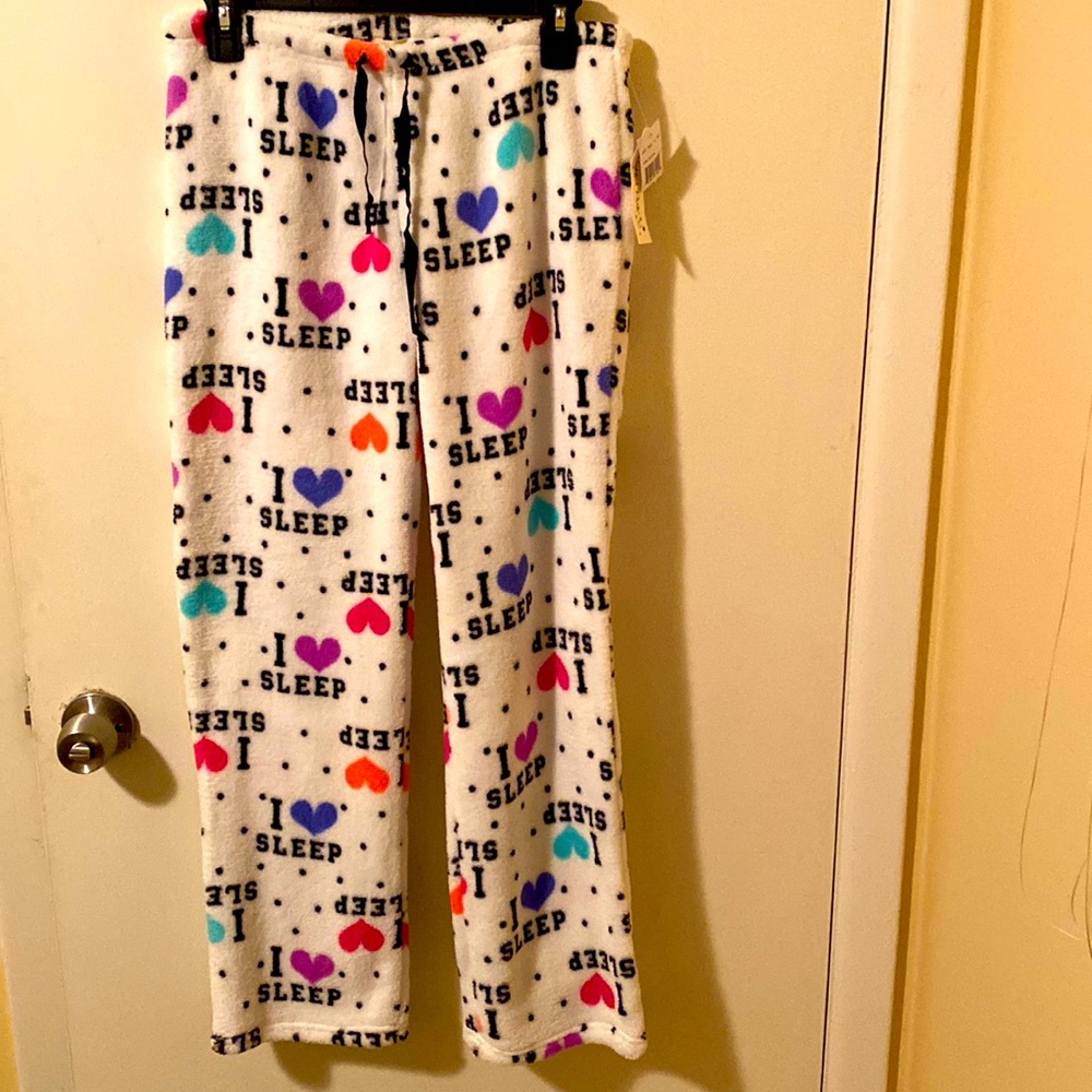 Wishful Park Girls Polyester I Sleep Pajama Bottoms